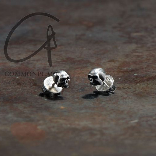 WERKSTATT MUNCHEN double -headed snail skull earrings M4550 PWM10